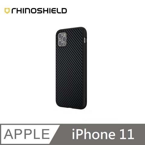 RHINOSHIELD 犀牛盾 SolidSuit 碳纖維 防摔背蓋手機殼 適用 iPhone 11 - 6.1吋