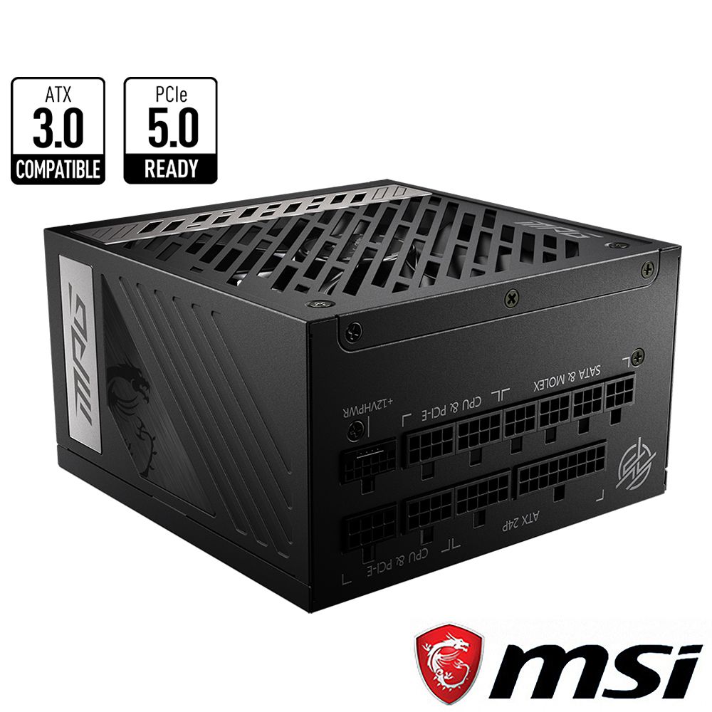 MSI MPG A850G PCIE5 電源供應器- PChome 24h購物