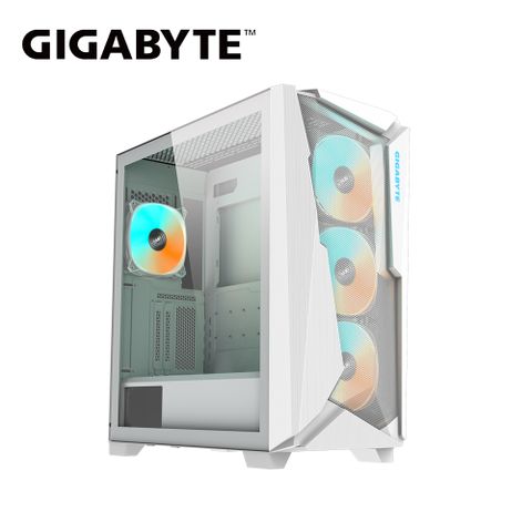 GIGABYTE C301 GLASS WHITE V2 電腦機殼(GB-C301GWV2)