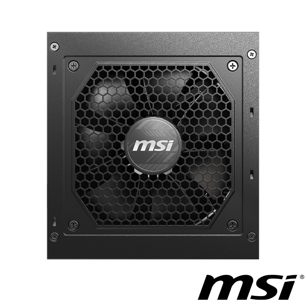  【C+P套餐】MSI MAG A750GL PCIE5 電源供應器 + 微星 MAG FORGE 320R AIRFLOW 電腦機殼