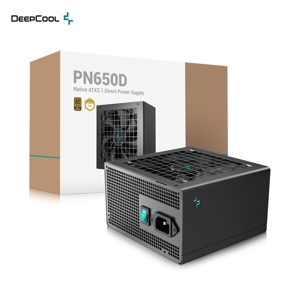 DEEPCOOL 九州風神 PN650D 650W 80PLUS 金牌 ATX3.1 & PCIe 5.1 電源供應器 