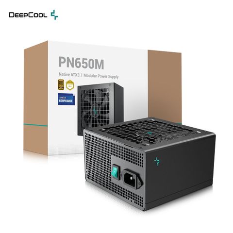 DEEPCOOL 九州風神 PN650M 650W 80PLUS 金牌 全模組 ATX3.1 & PCIe 5.1 電源供應器