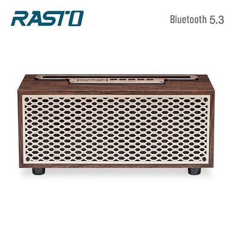 【南紡購物中心】 RASTO RD10 復刻木質美聲藍牙喇叭