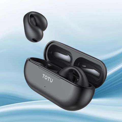 【南紡購物中心】 【TOTU】OWS開放式骨傳導真無線藍牙耳機 V5.3 藍芽觸控 BE-2系列 拓途 夾式