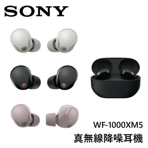 SONY 索尼 WF-1000XM5旗艦真無線藍牙降噪耳機 三色 原廠公司貨