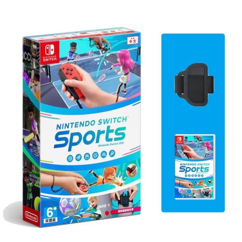 【南紡購物中心】 Nintendo Switch 運動《Sports》,中文版 (含腿帶)