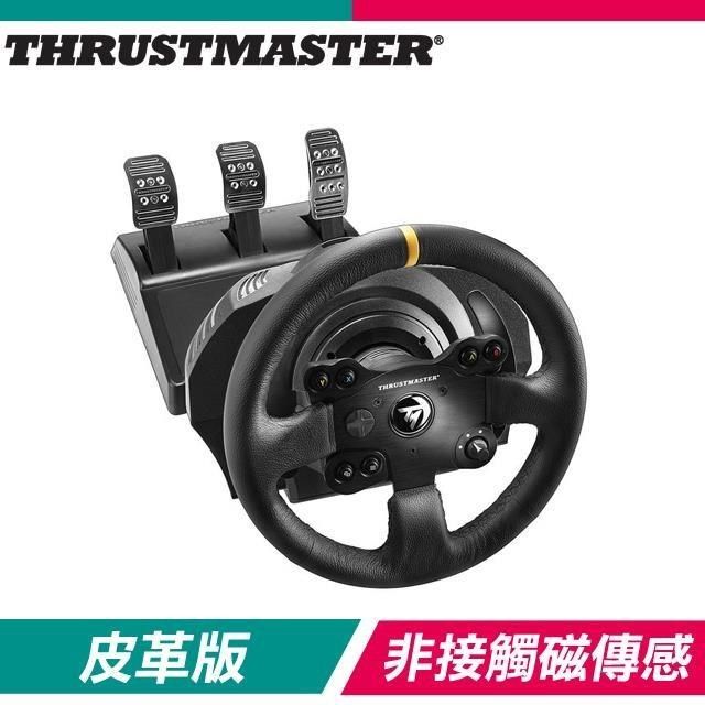 THRUSTMASTER 【南紡購物中心】  TX Racing Wheel Leather Edition 方向盤(支援XBOX/PC)