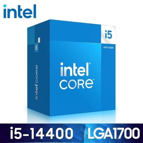 Intel 英特爾 Core I5-14400 中央處理器(有內顯/含風扇)