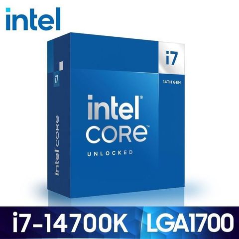 【南紡購物中心】 Intel 英特爾 Core I7-14700K 中央處理器