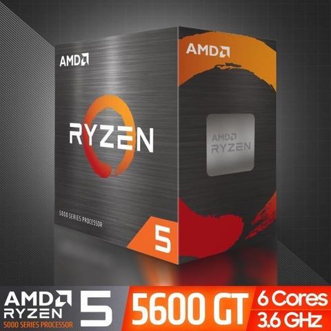 【南紡購物中心】 AMD Ryzen 5-5600GT 3.6GHz 6核心 中央處理器 (R5-5600GT)