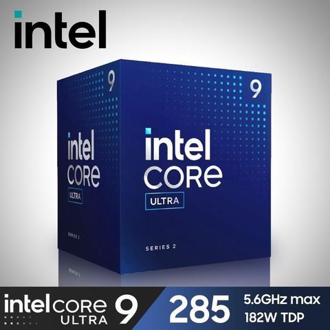Intel 英特爾 Core Ultra 9 285 中央處理器 盒裝 (含內顯/含風扇)