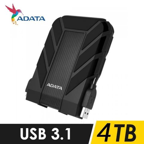 【南紡購物中心】 威剛ADATA HD710 PRO 4TB 2.5吋軍規硬碟-黑