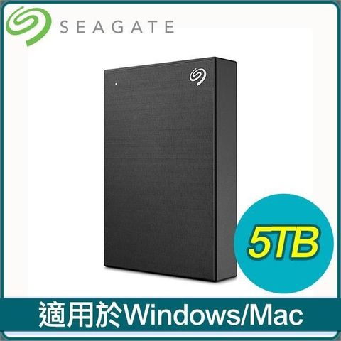 Seagate 希捷 【南紡購物中心】   One Touch HDD 升級版 5TB 外接硬碟(STKZ5000400)《極夜黑》