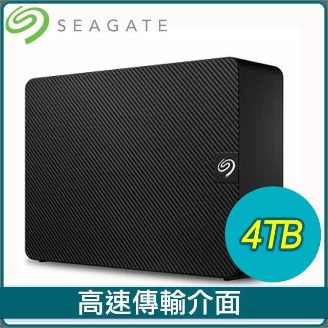 Seagate 希捷新黑鑽Expansion Desktop 4TB 3.5吋外接硬碟(STKP4000400