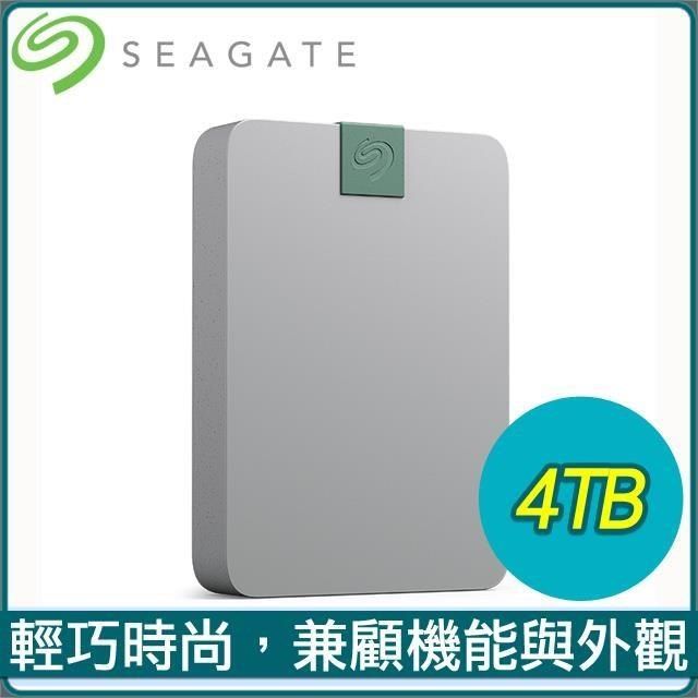 Seagate 希捷 【南紡購物中心】   Ultra Touch 4TB 外接硬碟《卵石灰》(STMA4000400)