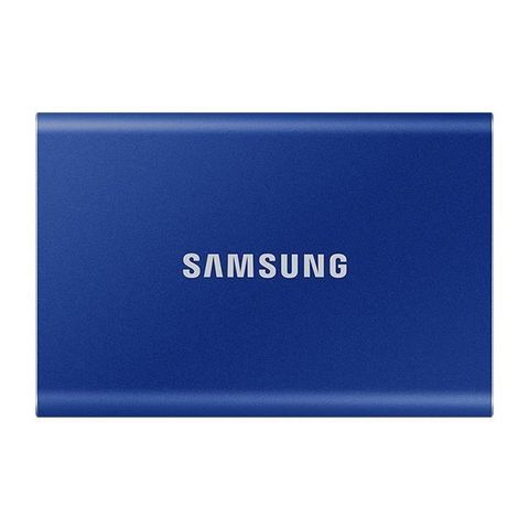 Samsung 三星 T7 1TB USB3.2 移動式SSD固態硬碟《藍》