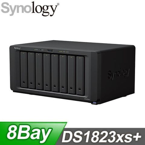 【南紡購物中心】 Synology 群暉 DS1823xs+ 8-Bay NAS 網路儲存伺服器