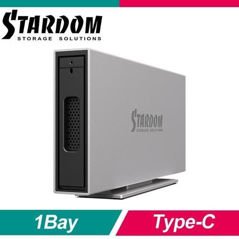 【南紡購物中心】 STARDOM i310-B31 USB3.1 Gen2 Type-C 1bay 熱插拔硬碟外接盒