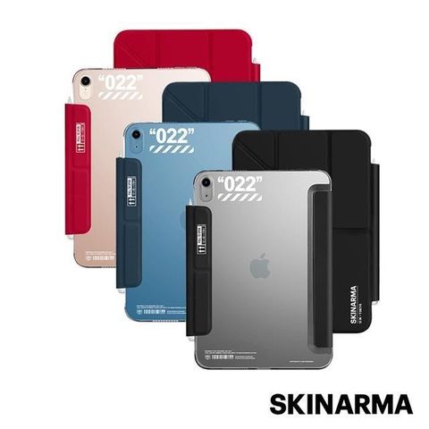 【南紡購物中心】 Skinarma日本潮牌 iPad Air 5/4 10.9吋 Taihi Sora 抗菌磁吸多功能平板保護套