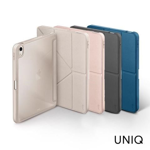 【南紡購物中心】 UNIQ iPad Air 5/4 10.9吋 Moven 磁吸帶筆槽透明平板保護套