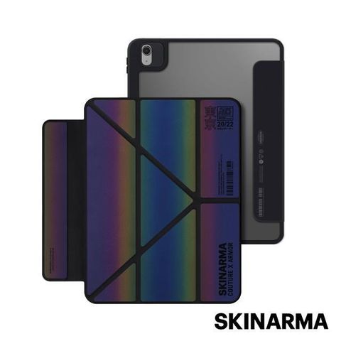 Skinarma 【南紡購物中心】 日本潮牌 iPad Air10.9/Pro 11吋 Kira Kobai 東京款可拆蓋帶筆槽平板保護套