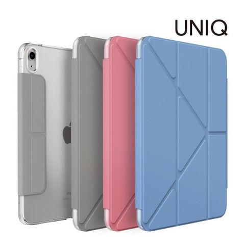 【南紡購物中心】 UNIQ iPad 10.9吋 2022/第10代 Camden抗菌磁吸設計多功能極簡透明保護套