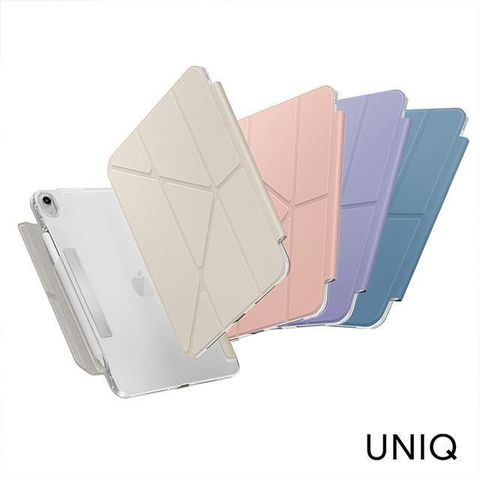 UNIQ 【南紡購物中心】  iPad Air 13吋(2024 M2) Camden Click磁吸帶筆槽多功能極簡透明保護套