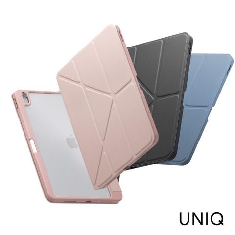 UNIQ 【南紡購物中心】  iPad Air 13吋(2024 M2) Moven 磁吸帶筆槽透明平板保護套