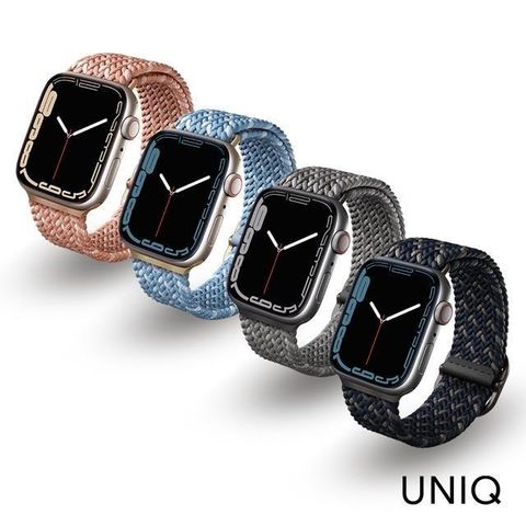 【南紡購物中心】 UNIQ Apple Watch 38/40/41mm Aspen DE 雙色防潑水編織錶帶