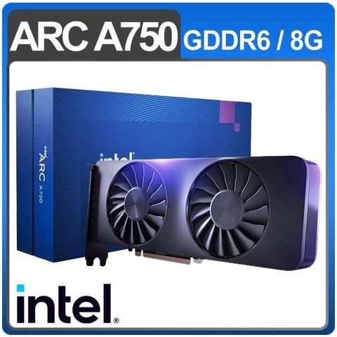 【南紡購物中心】Intel Arc A750 8G 顯示卡