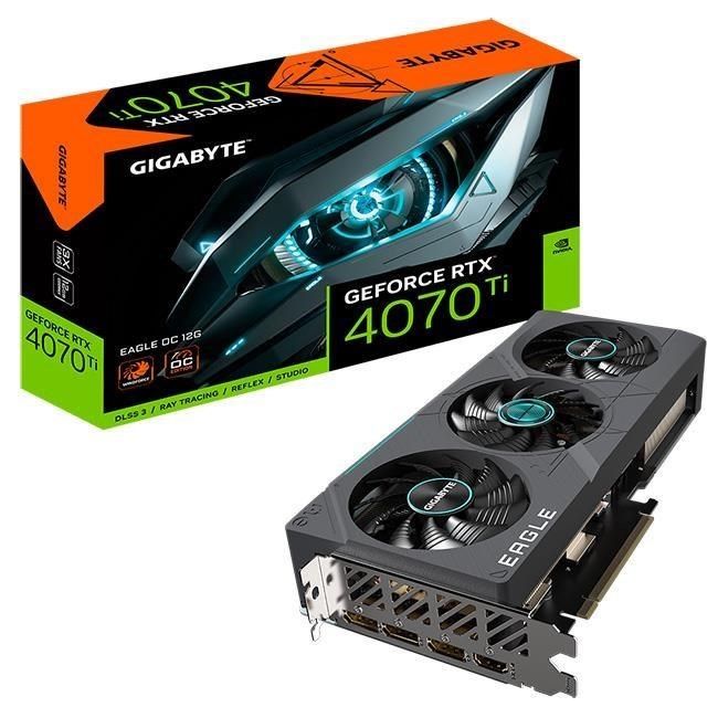 GIGABYTE 技嘉 【南紡購物中心】  RTX4070Ti EAGLE OC 12G (rev2.0) 26cm/註五年/三風扇/4070ti