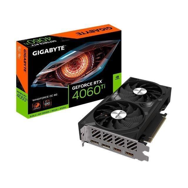 GIGABYTE 技嘉 【南紡購物中心】  RTX4060TI WNDFORCE OC 8G /20cm/註四年/4060ti