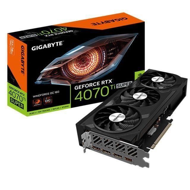 GIGABYTE 技嘉 【南紡購物中心】  RTX4070TI SUPER WINDFORCE3 OC 16G