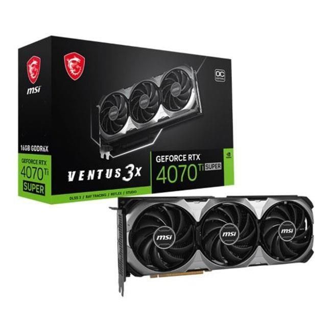 MSI 微星 【南紡購物中心】  RTX4070 Ti SUPER 16G VENTUS 3X OC