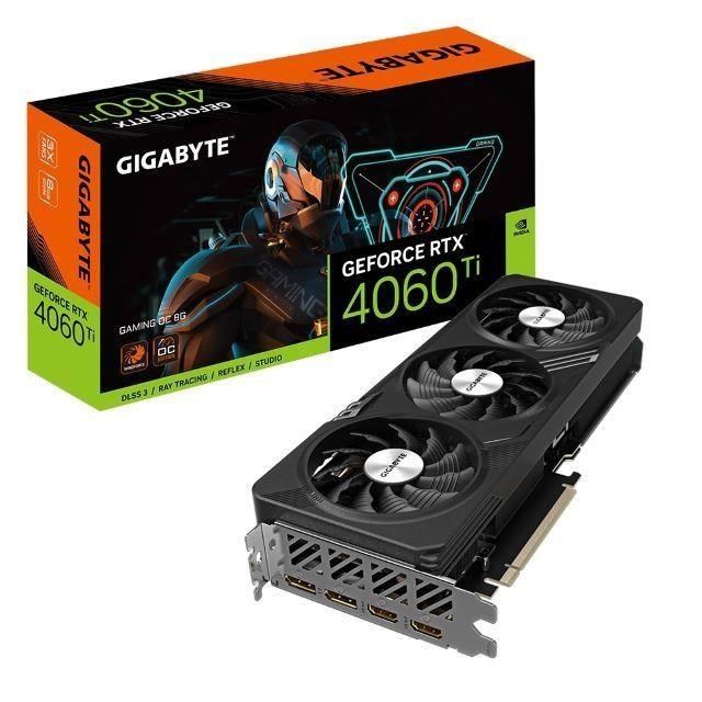 GIGABYTE 技嘉 【南紡購物中心】  RTX4060TI GAMING OC 8G 三風扇/註五年/4060TI