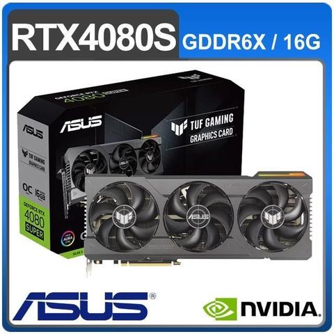 ASUS 華碩 【南紡購物中心】   TUF-RTX4080S-O16G-GAMING 顯示卡