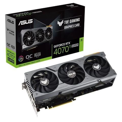 ASUS 華碩 【南紡購物中心】  TUF-RTX4070TiS-O16G-GAMING 顯示卡【30.5cm】