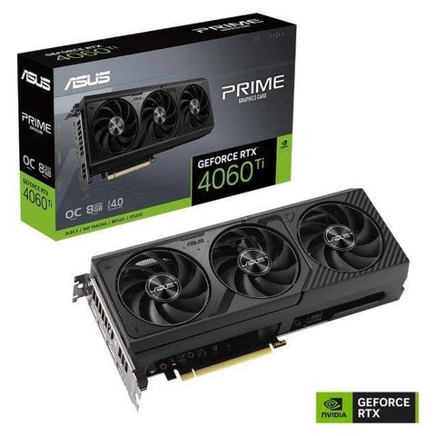 ASUS 華碩 【南紡購物中心】  PRIME-RTX4060TI-O8G 顯示卡【長27cm】