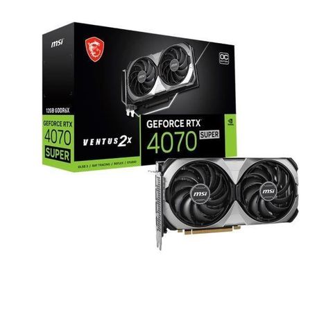 MSI 微星 RTX4070 SUPER 12G VENTUS 2X OC /註五年/24cm