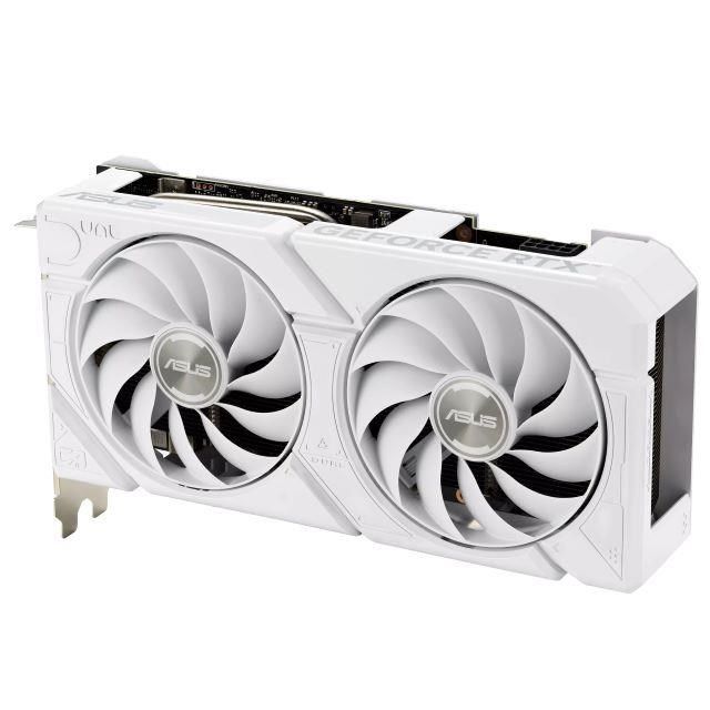 ASUS 華碩 DUAL-RTX4060-O8G-EVO-WHITE 顯示卡【長22.72cm】