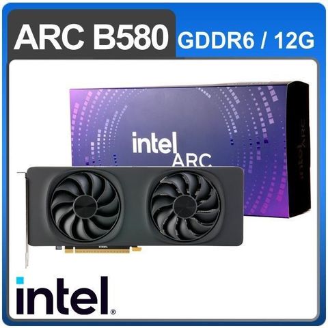 Intel 英特爾 Arc B580 12G 20 Core 顯示卡