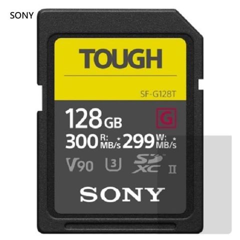 SONY 索尼 【南紡購物中心】  SDXC U3 128GB 超高速防水記憶卡 SF-G128T 公司貨 