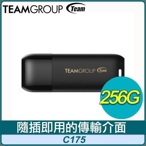 Team 十銓 【南紡購物中心】   C175 256GB 珍珠碟 USB 3.2 隨身碟