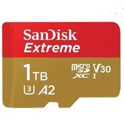 【南紡購物中心】 SanDisk 1TB 1T microSDXC【190MB/s Extreme】 4K U3 A2 手機記憶卡