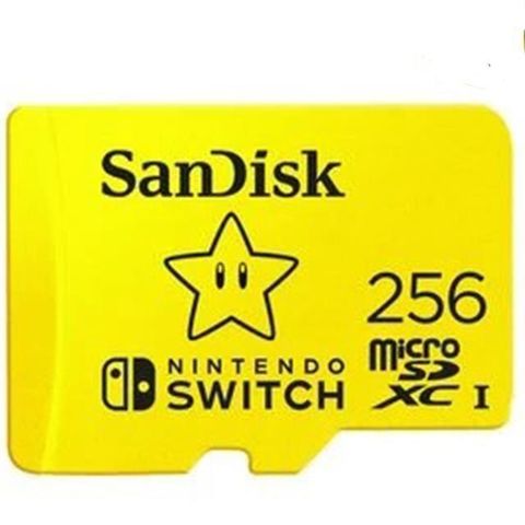 SanDisk 晟碟 【南紡購物中心】  256GB 256G microSDXC Nintendo SWITCH 任天堂 記憶卡