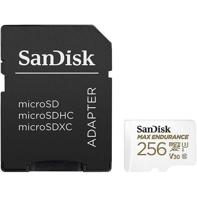 SanDisk 晟碟 【南紡購物中心】  256GB 256G microSDXC【Max Endurance】microSD SD V30 U3 4K C10錄影記憶卡