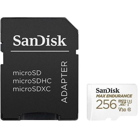 【南紡購物中心】 SanDisk 256GB 256G microSDXC【Max Endurance】microSD SD V30 U3 4K C10錄影記憶卡