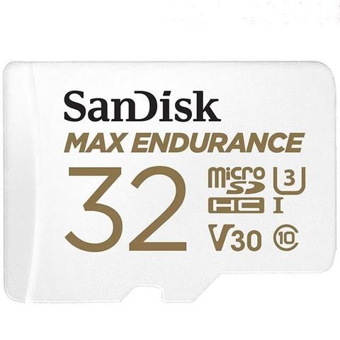【南紡購物中心】 SanDisk 32GB 32G microSDHC【Max Endurance】microSD SD V30 U3 4K C10 錄影記憶卡
