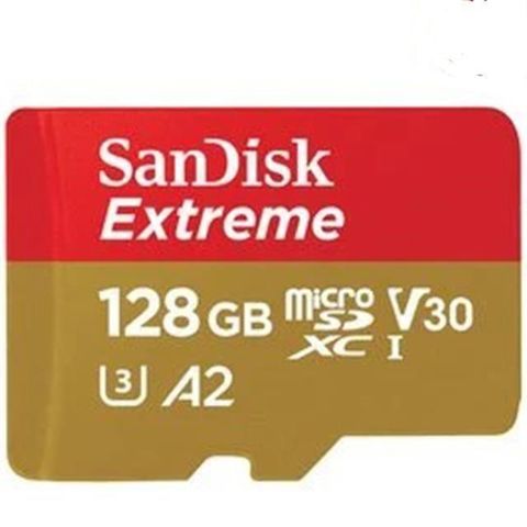 【南紡購物中心】 SanDisk 128GB 128G microSD【190MB/s Extreme】microSDXC 4K U3 A2手機記憶卡