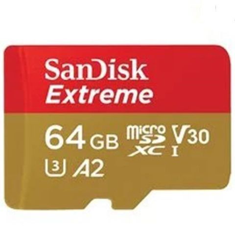 【南紡購物中心】 SanDisk 64GB 64G microSD【170MB/s Extreme】microSDXC 4K U3 A2手機記憶卡